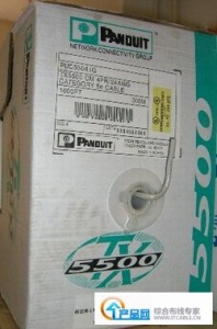 泛達6類四對UTP雙絞線(常規線)PUC6004BU